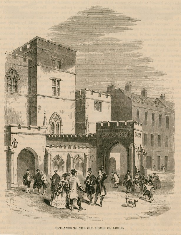 Eski Lordlar Kamarası'na giriş by English School