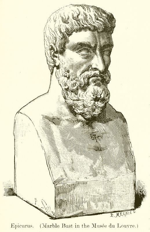 Epikuros. (Louvre Müzesi