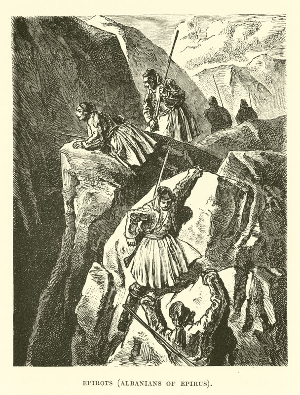 Epirotlar, Epir Arnavutları by English School