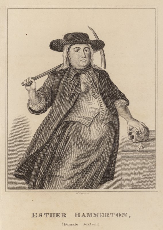 Esther Hammerton, Kadın Sexton by English School