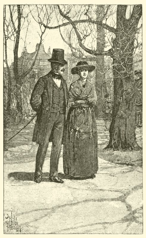 Esther ve Harold Transome (gravür) by English School