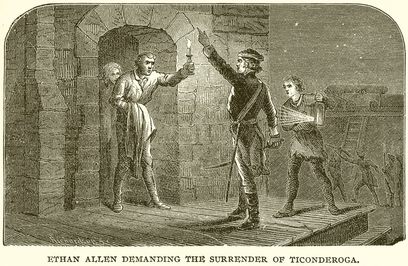Ethan Allen, Ticonderoga