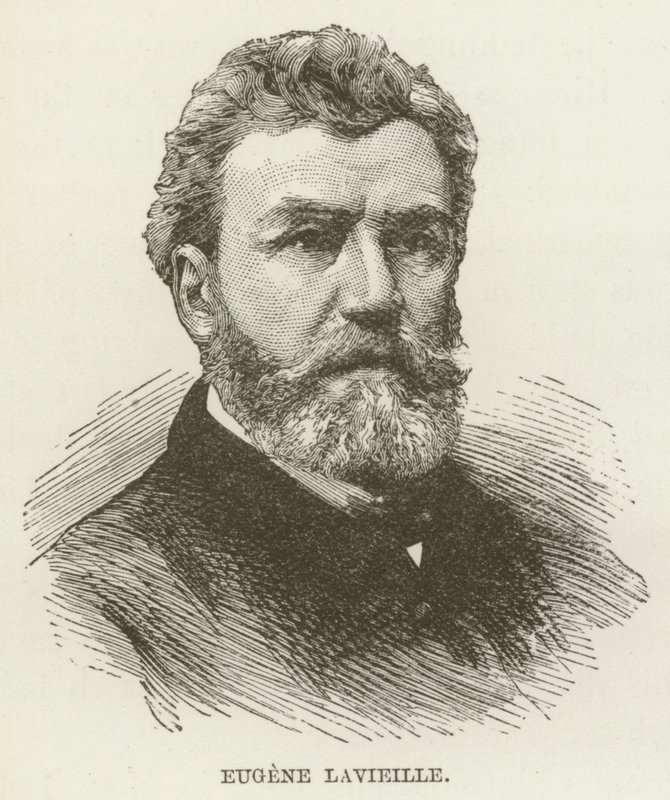 Eugene Lavieille (gravür) by English School