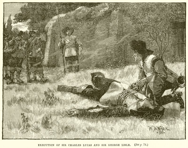 Sir Charles Lucas ve Sir George Lisle