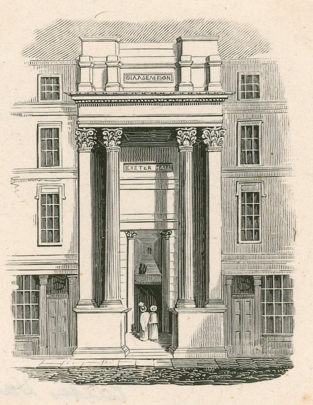 Exeter Salonu, Strand, Londra by English School