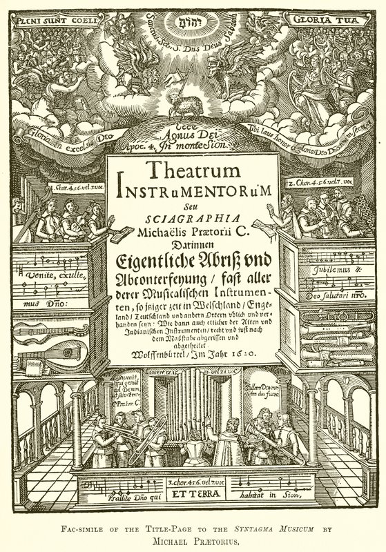 Michael Praetorius tarafından yazılan Syntagma Musicum
