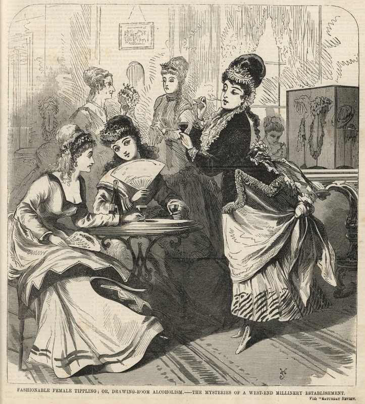 Şık kadın devrilme; veya, Salon alkolizmi by English School