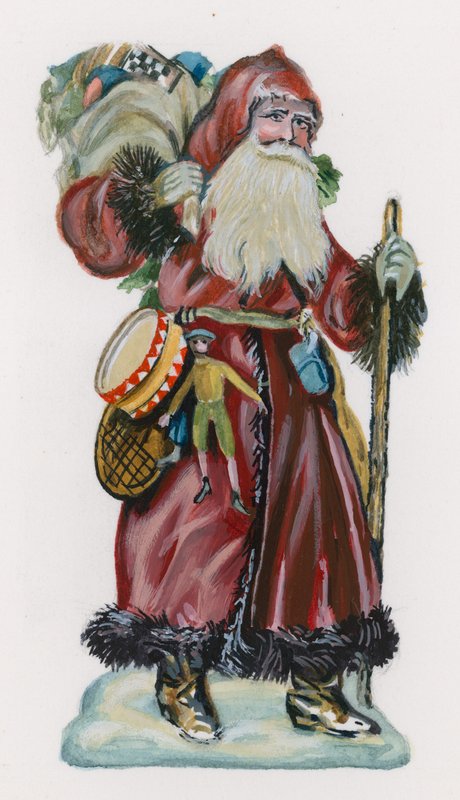 Noel Baba (kağıt üzerinde wc) by English School