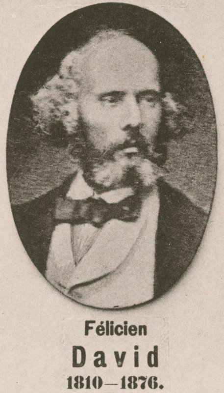Felicien David (gravür) by English School