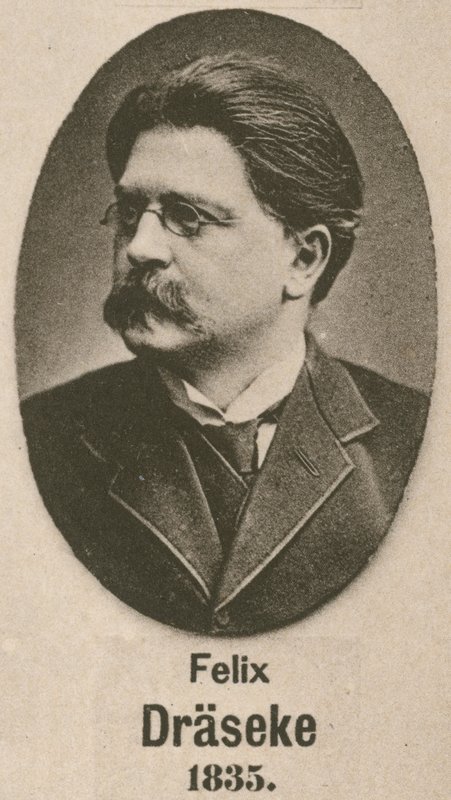 Felix Draseke (gravür) by English School