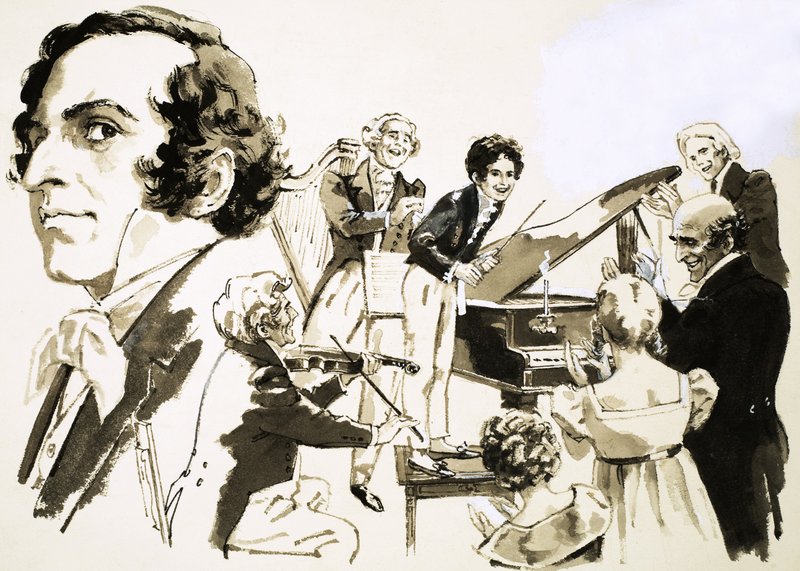 Felix Mendelssohn by English School
