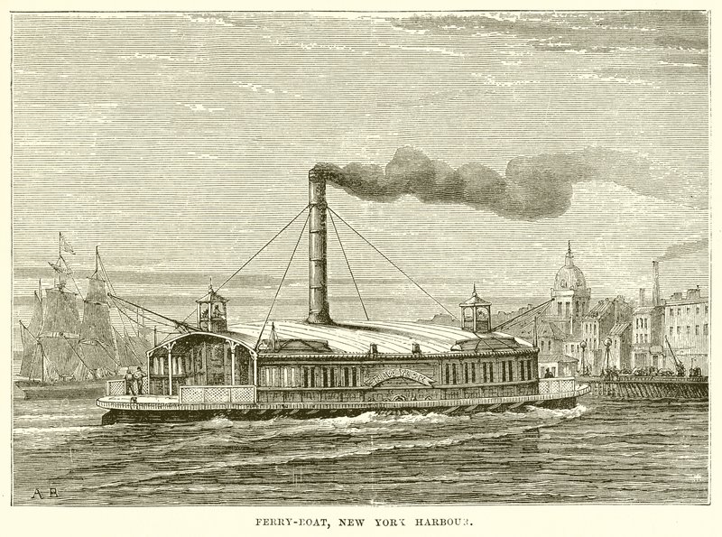 Feribot Teknesi, New York Limanı by English School