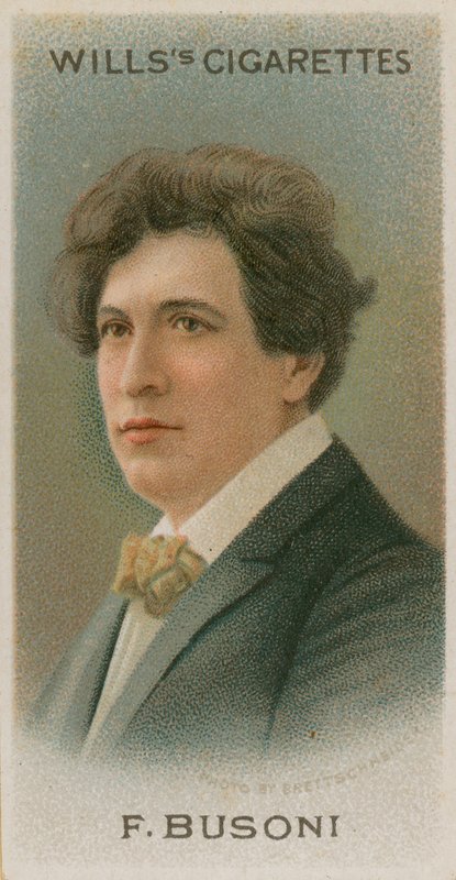 Feruccio Busoni by English School