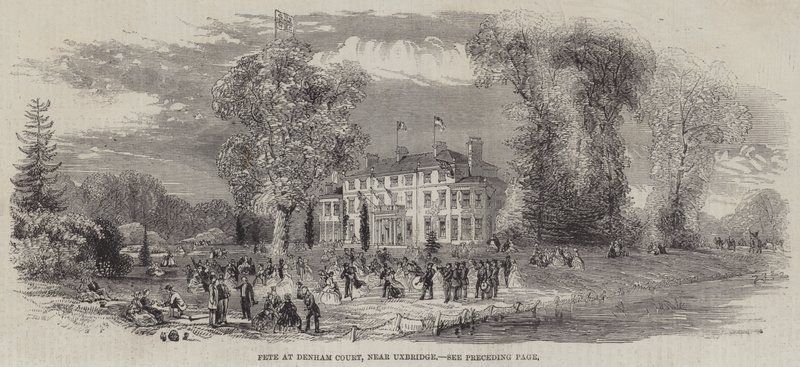 Uxbridge yakınlarındaki Denham Court