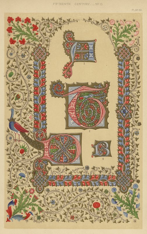Onbeşinci Yüzyıl (kromolitho) by English School