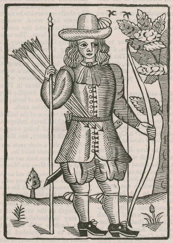 1676 çekim için Finsbury okçu bileti by English School