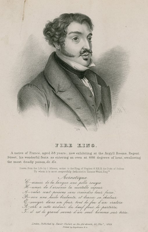 Ateş kıralı; Mösyö Chabert by English School