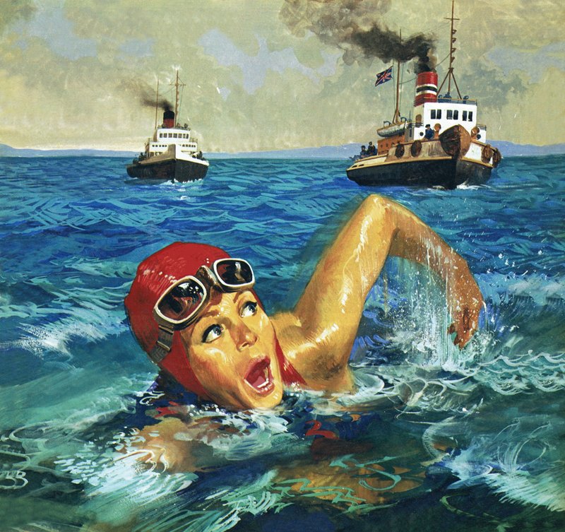 Kanalı Yüzen İlk Kadın: Gertrude Ederle by English School