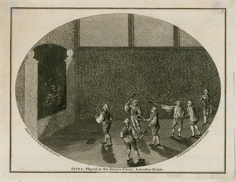 Fives, Leicester Fields Tenis Kortu