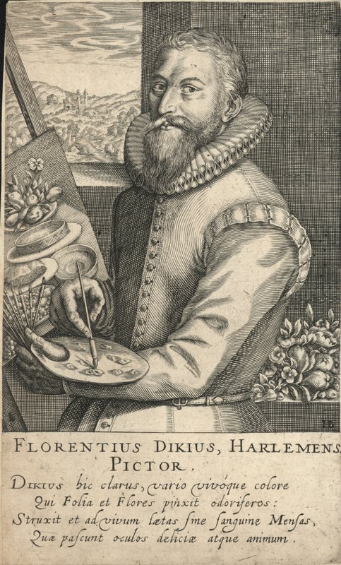 Floris Van Dijck, Haarlem ressamı by English School
