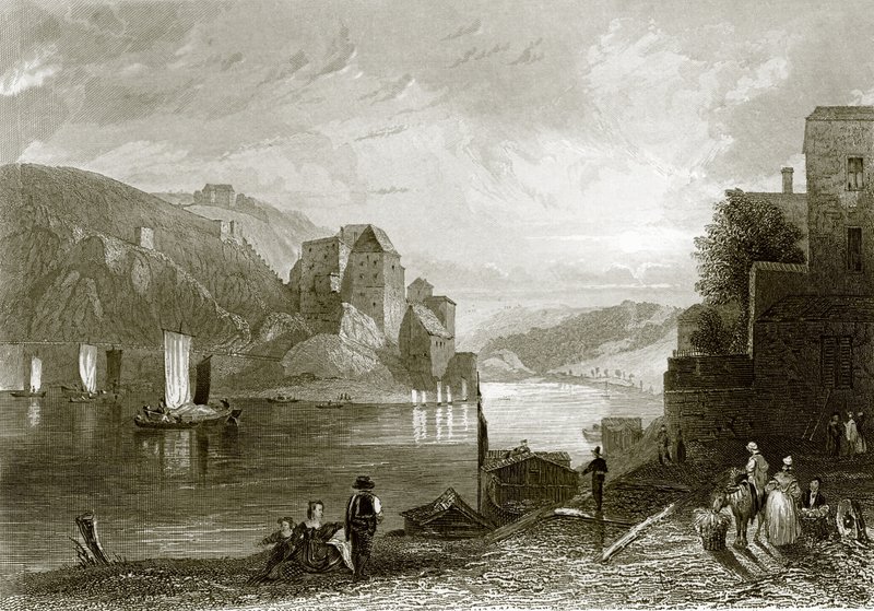 Passau yakınlarındaki Fort Niederhaus by English School