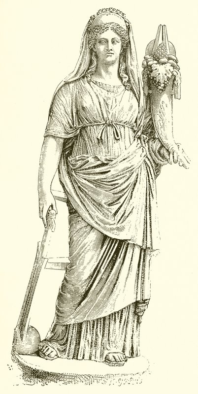 Fortuna (Vatikan Heykeli) by English School