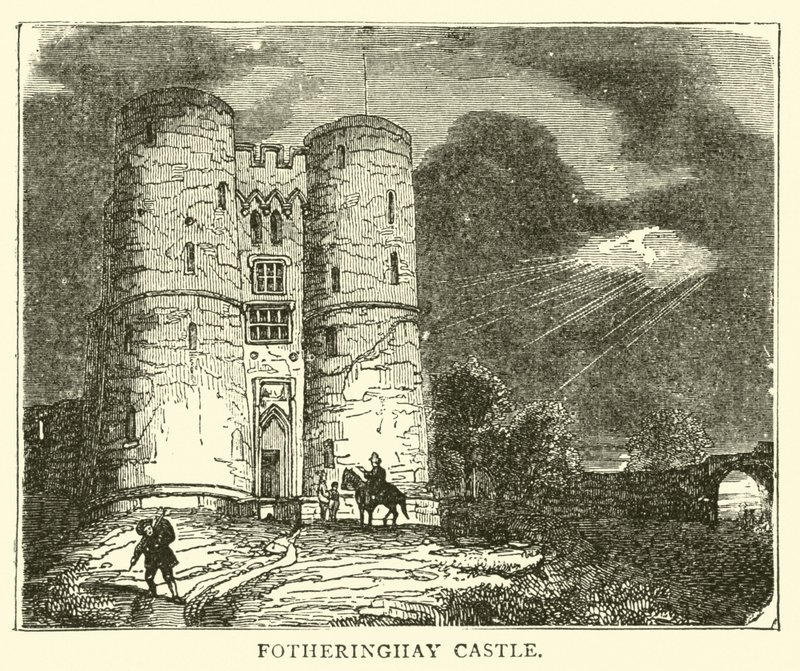 Fotheringhay Kalesi by English School