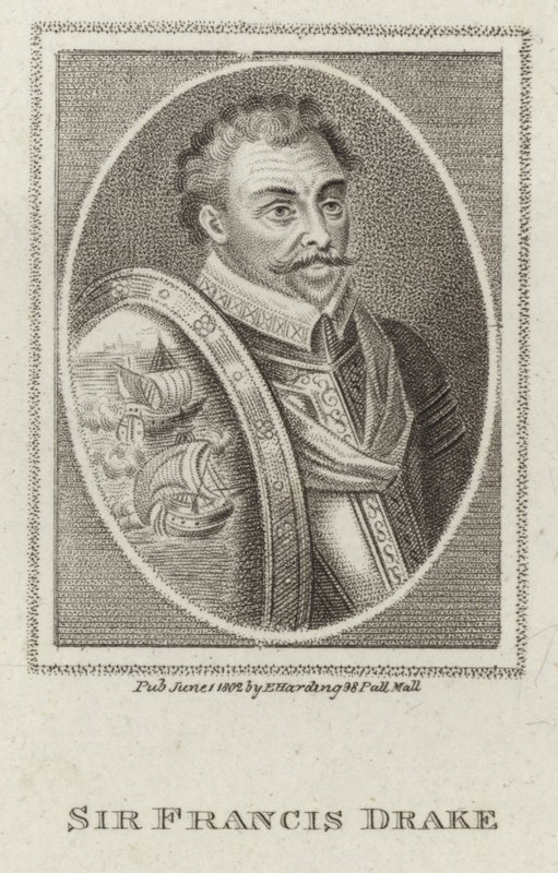 Francis Drake (gravür) by English School