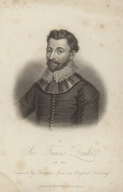 francis drake by English School