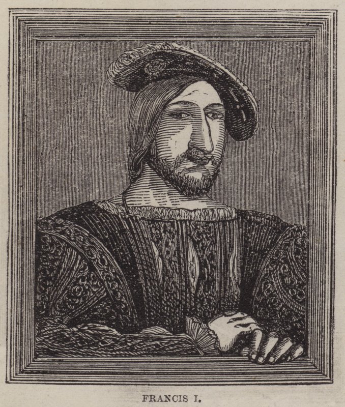 Francis I (gravür) by English School