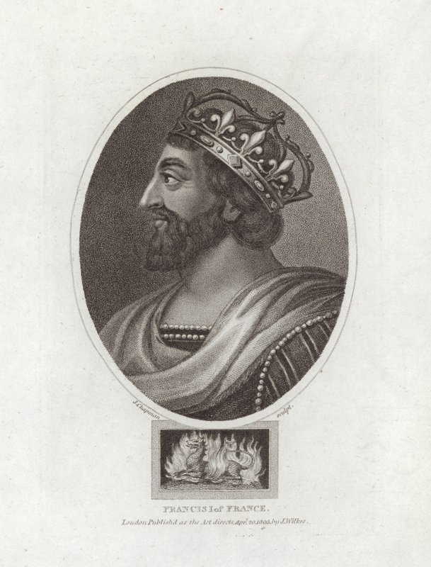 Fransa Kralı I. Francis by English School