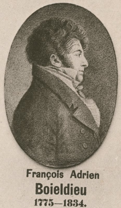 Francois Adrien Boieldieu (gravür) by English School