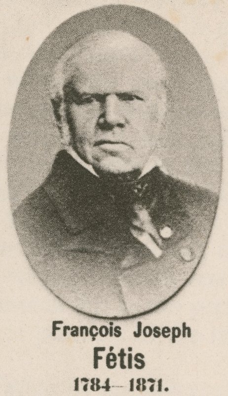François Joseph Fetis (gravür) by English School