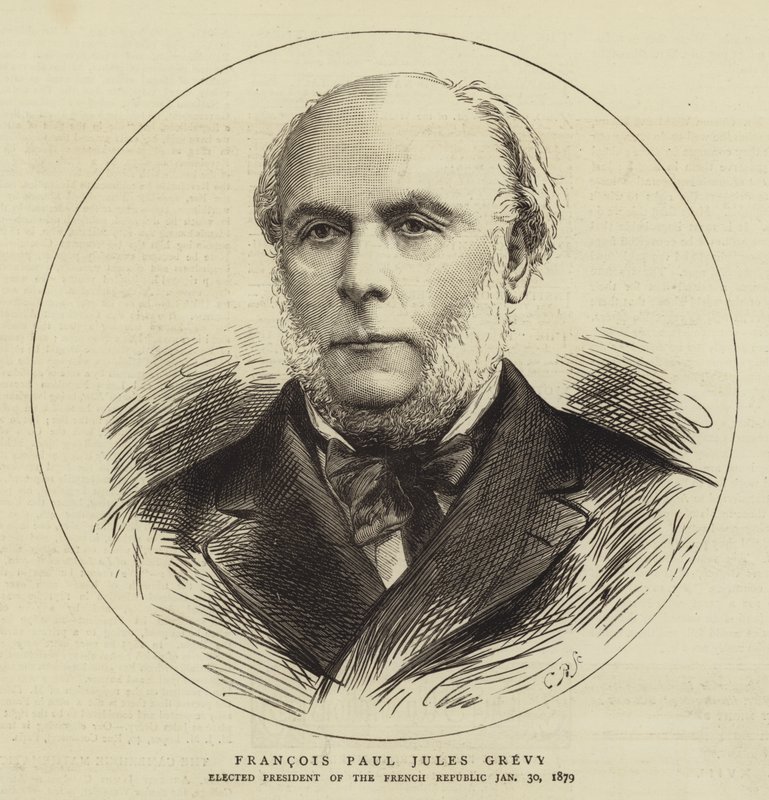 François Paul Jules Grevy (gravür) by English School