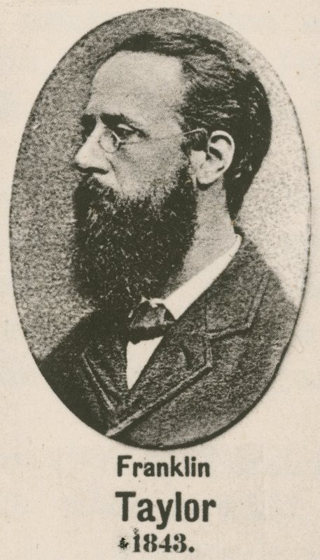 Franklin Taylor (gravür) by English School