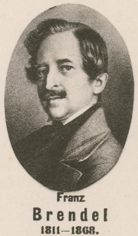 Franz Brendel (gravür) by English School