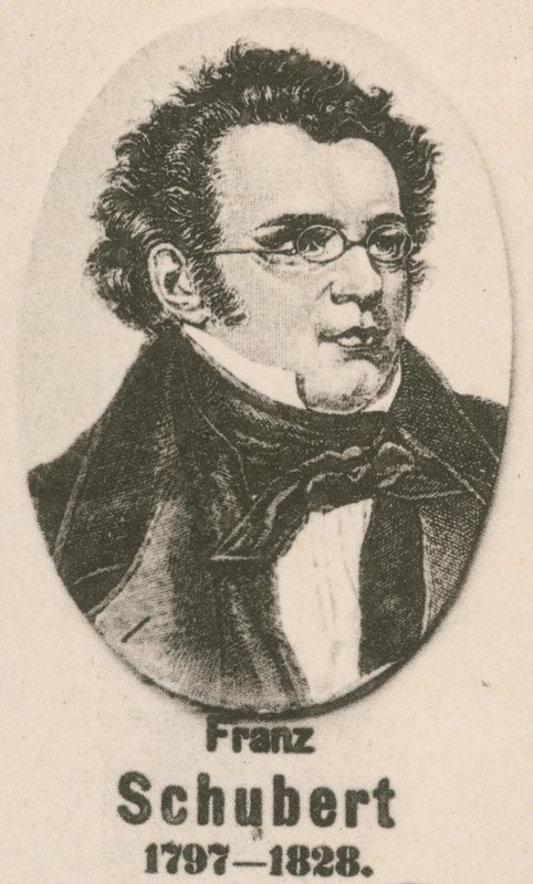 Franz Schubert (gravür) by English School