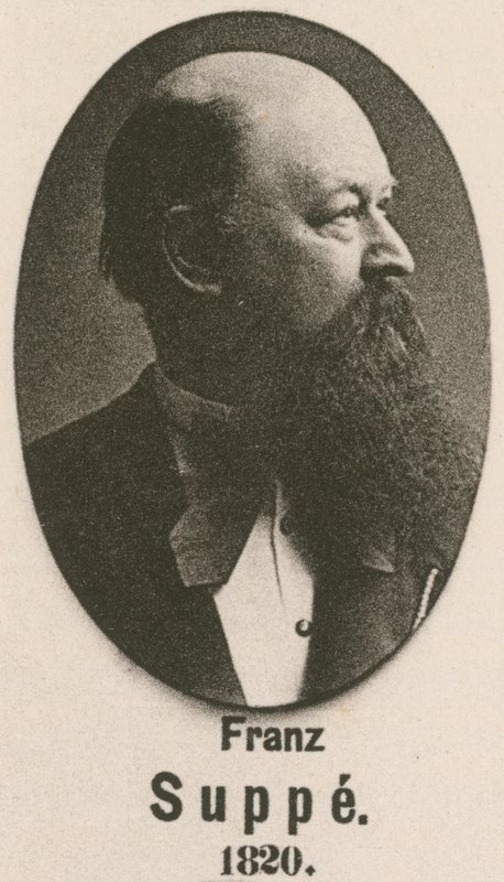 Franz Suppe (gravür) by English School