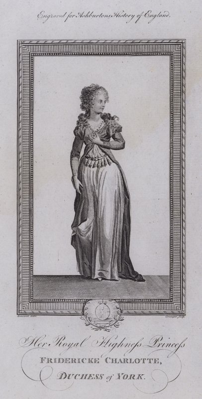 Frederica Charlotte, York Düşesi by English School