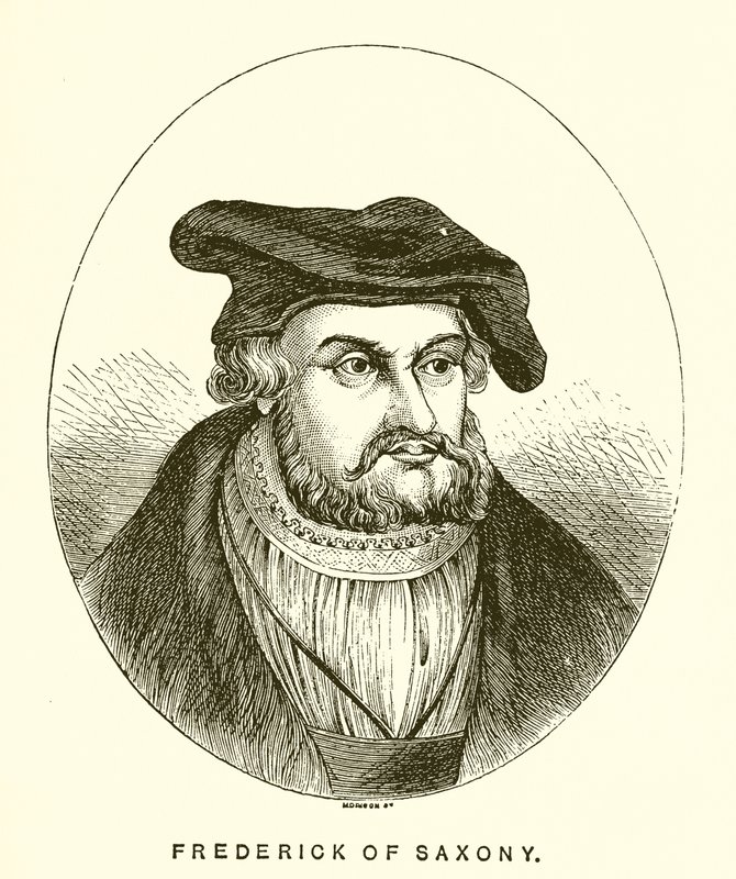 Saksonya Frederick by English School
