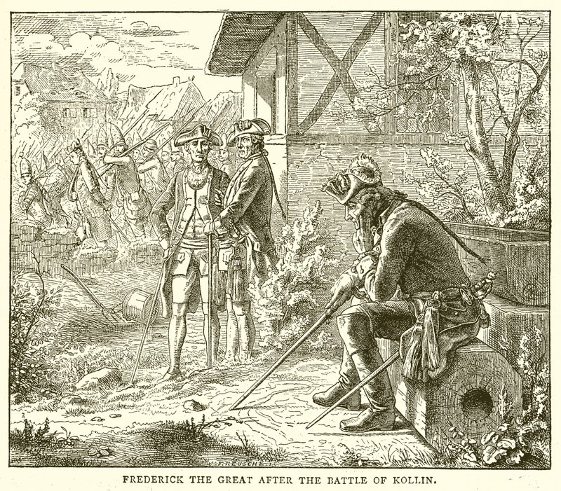 Kollin Savaşı'ndan sonra Büyük Frederick by English School