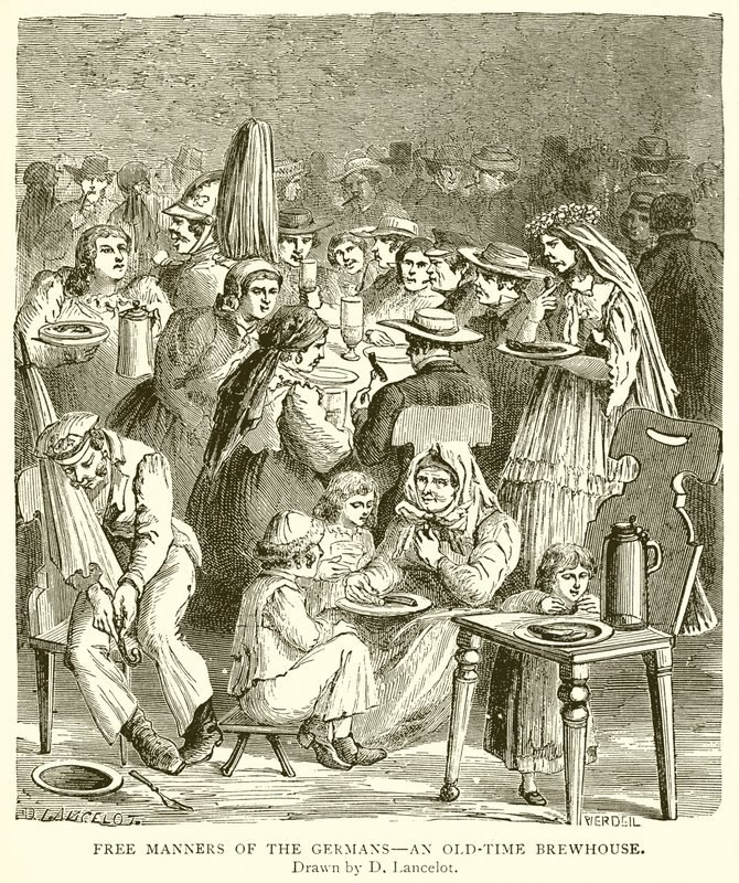 Almanların Görgü Kuralları - Eski Bir Birahane by English School