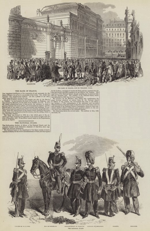 1848 Fransız Devrimi (gravür) by English School