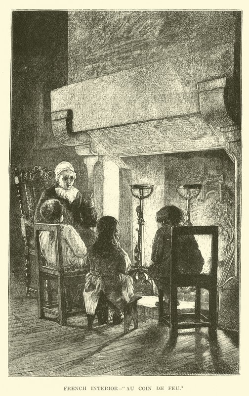 Fransız iç, Au Coin de Feu by English School