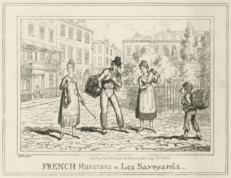 Fransız müzisyenler veya Les Savoyards by English School
