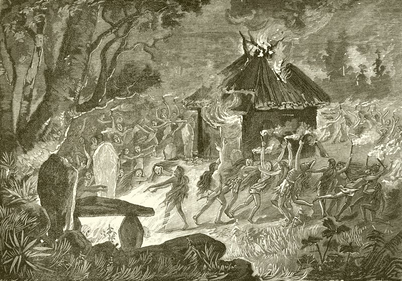Druidlerin çılgın dini alemleri by English School