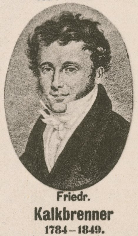 Friedrich Kalkbrenner (gravür) by English School