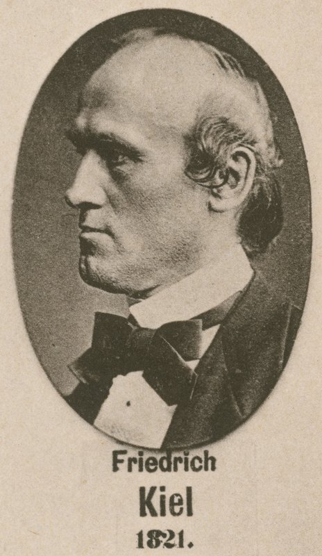 Friedrich Kiel (gravür) by English School