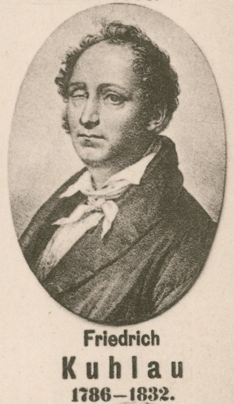 Friedrich Kuhlau (gravür) by English School