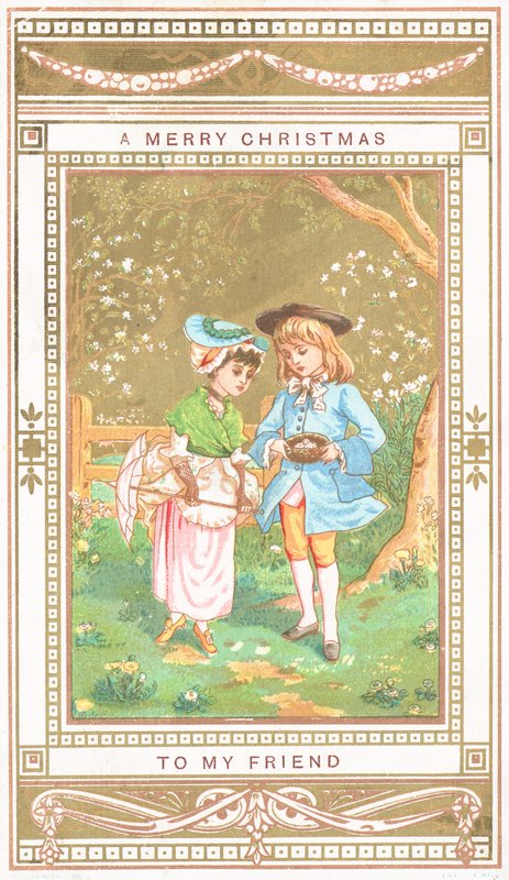 Arkadaşlar sohbette, Noel Kartı by English School